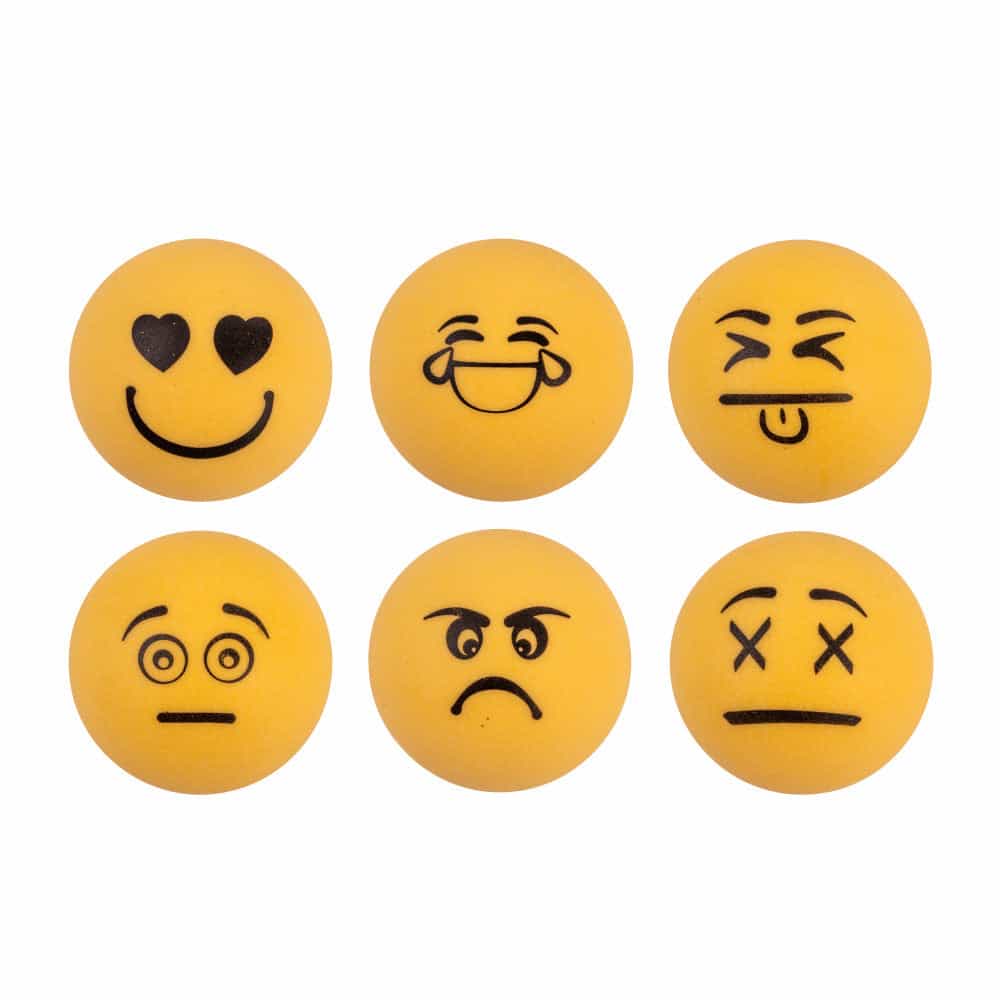 Stiga 1-Star Emoji Table Tennis Balls