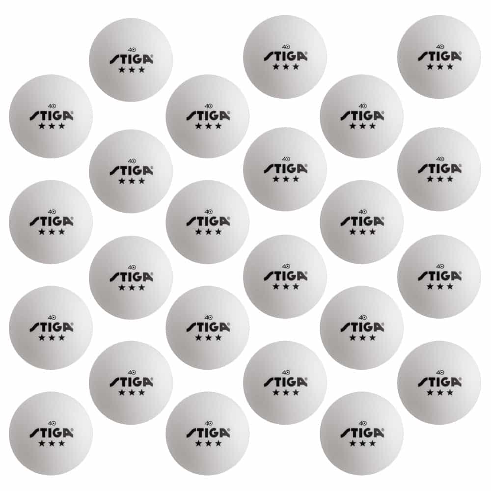 Stiga 24Pk 3-Star Balls