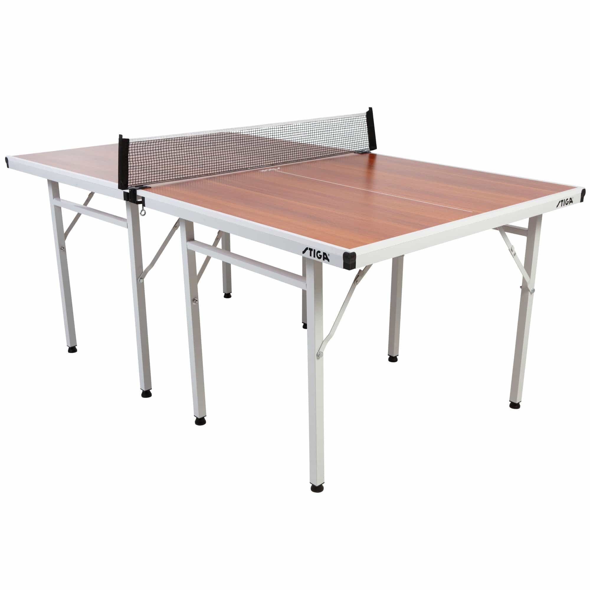 Space Saver Table Tennis Table - Woodgrain