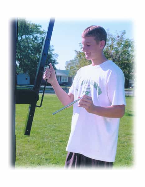 Slam™ In Ground Adjustable Basketball Goal