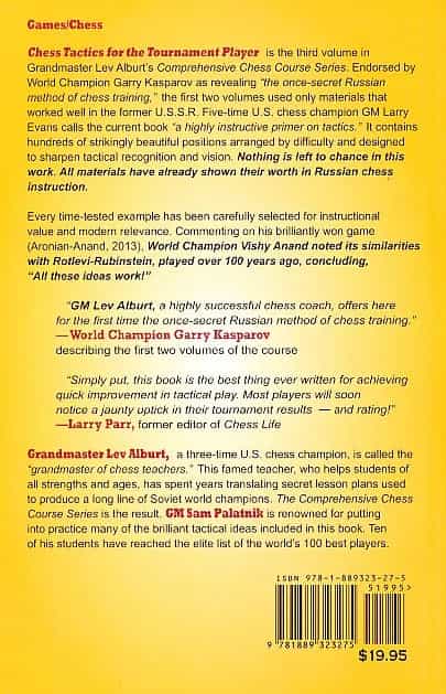 Chess Tactics For The Tournament Player