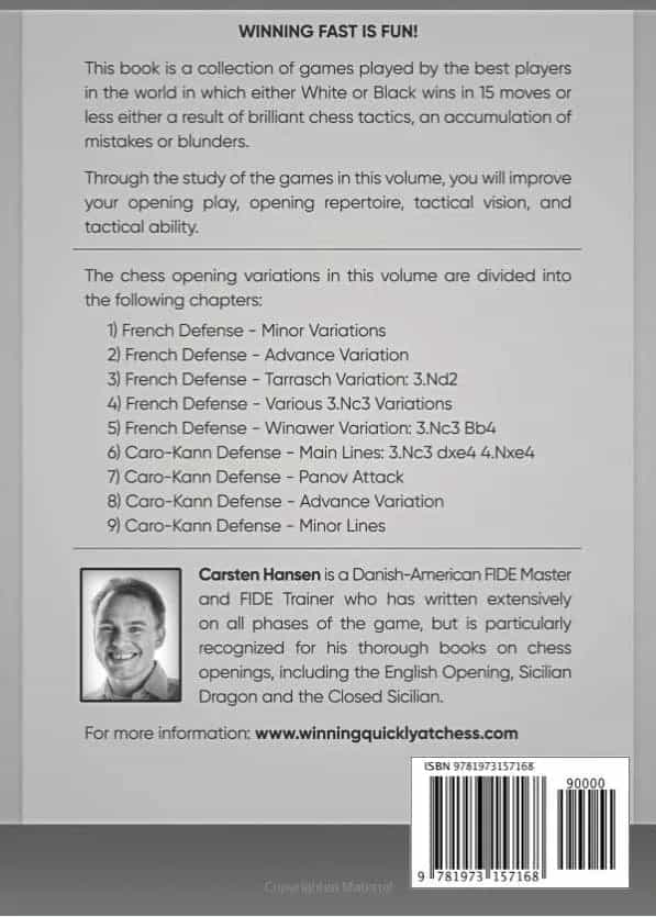 Catastrophes & Tactics In The Chess Opening - Volume 9 - Caro-Kann & French