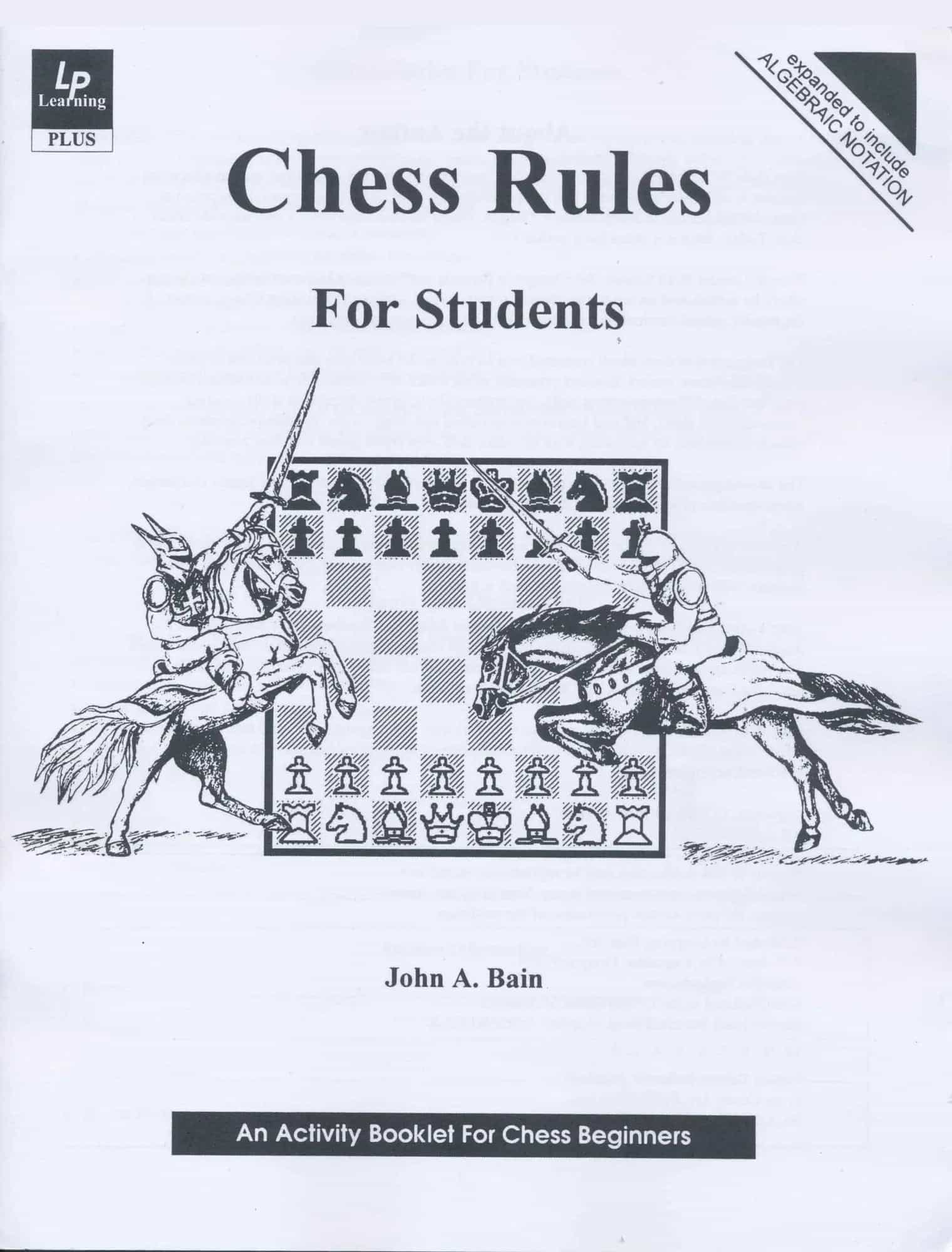 Chess Rules For Students