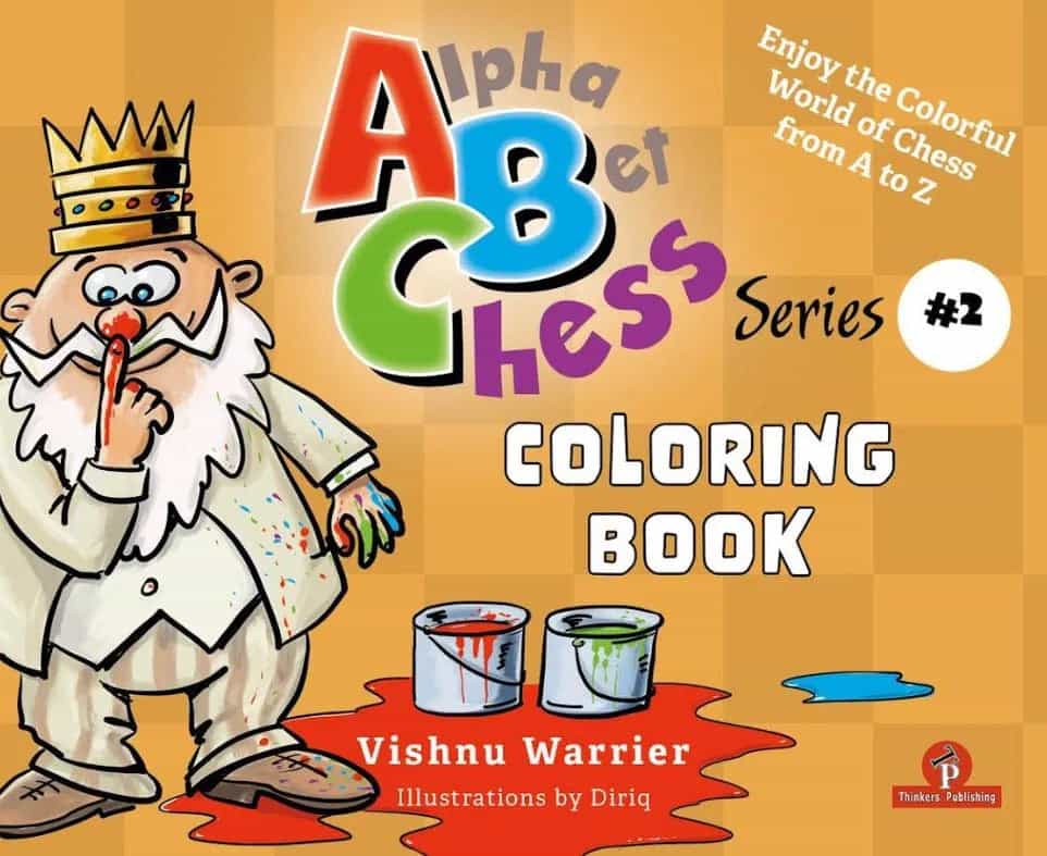 Alphabetchess Volume 2 Coloring Book