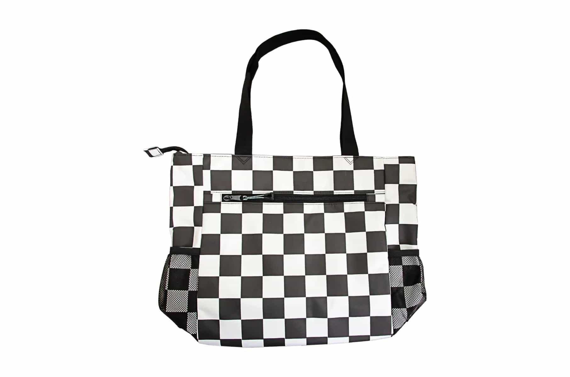 Large Tote Bag - Checkered