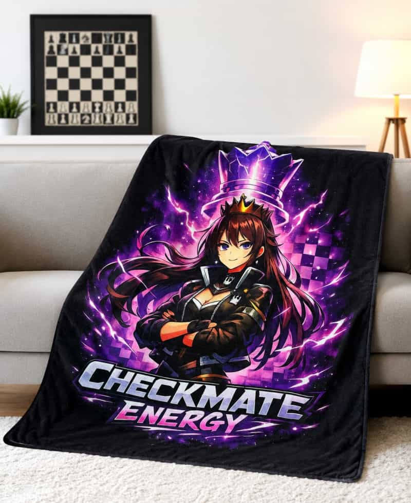 Checkmate Energy Fleece Blanket