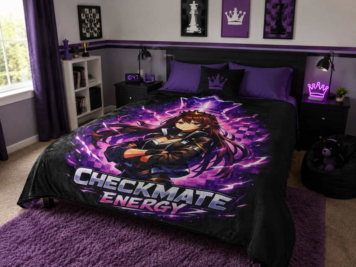 Checkmate Energy Fleece Blanket