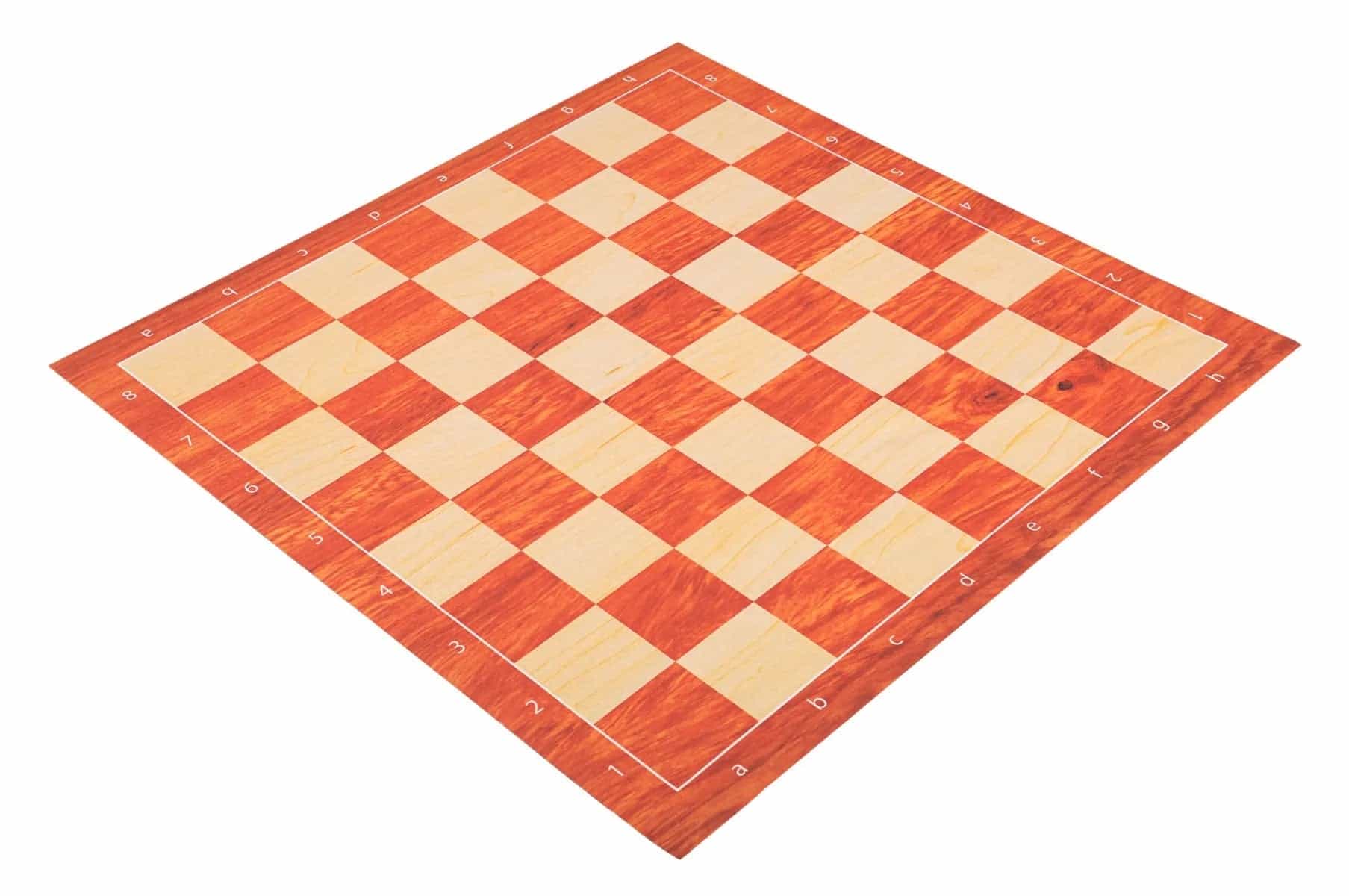 Mahogany 2.25" Full Color Thin Mousepad Chess Board