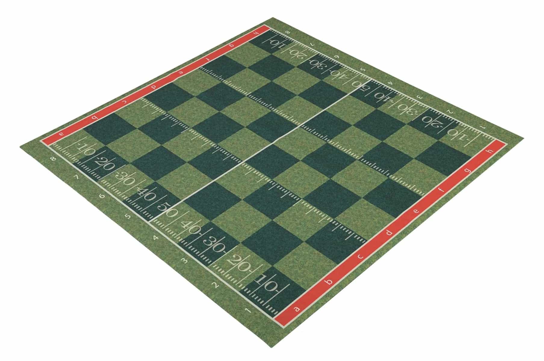 Football Full Color Thin Mousepad Chess Board