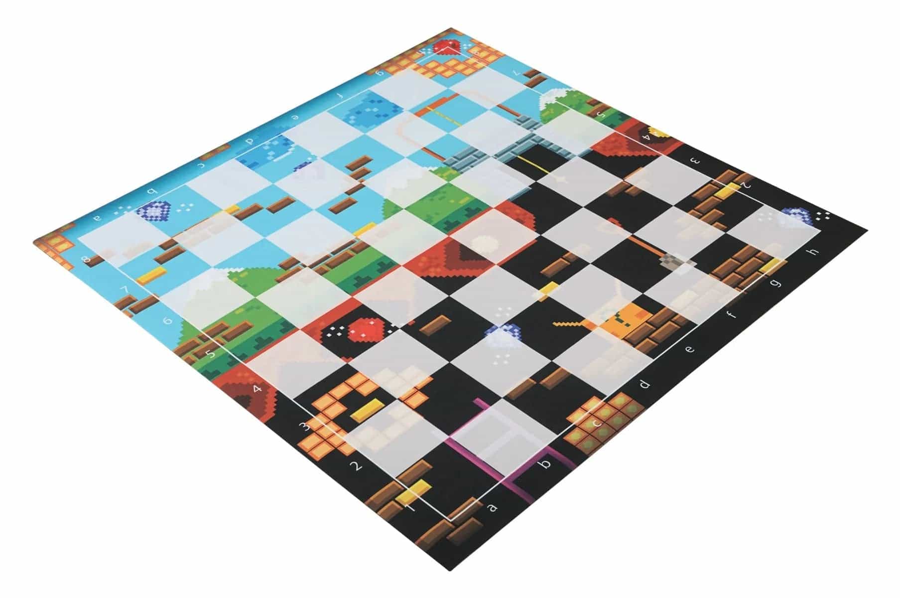 8 Bit Heaven Full Color Thin Mousepad Chess Board