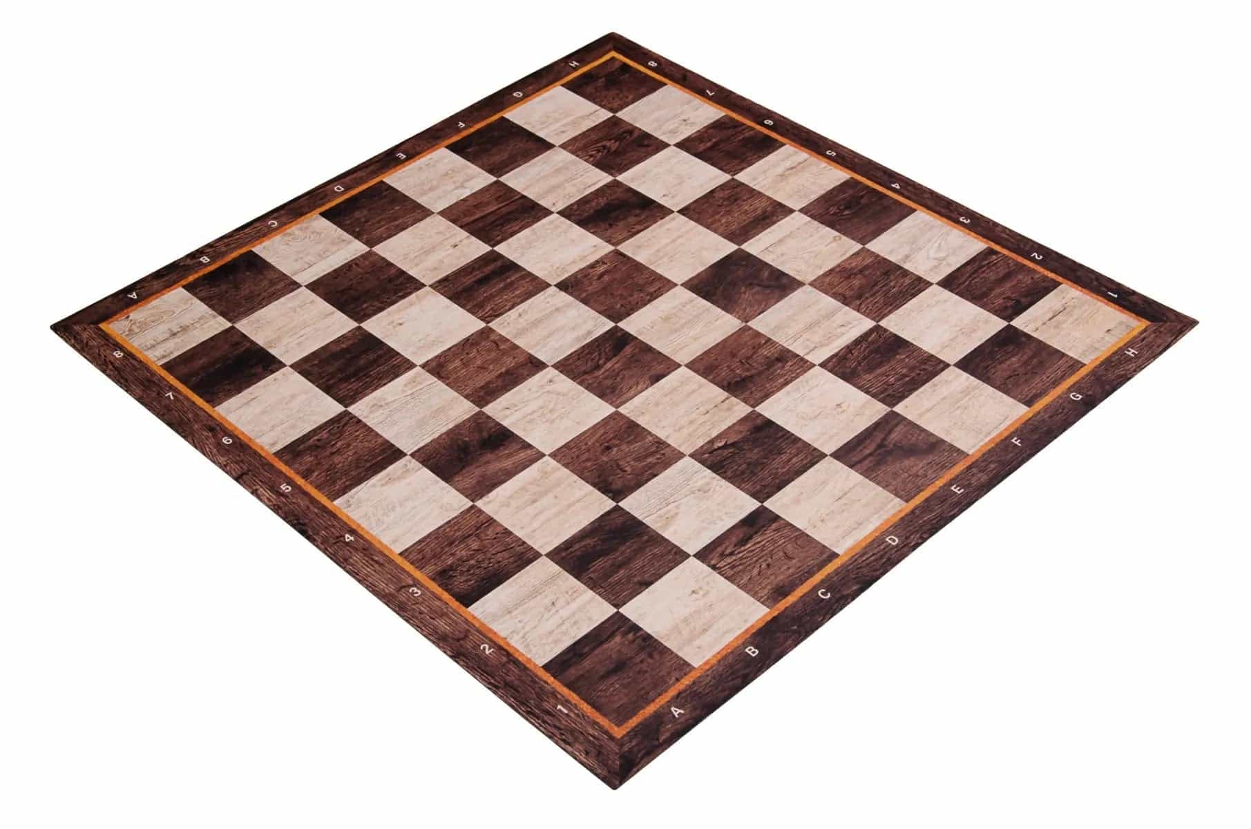 Walnut Full Color Thin Mousepad Chess Board