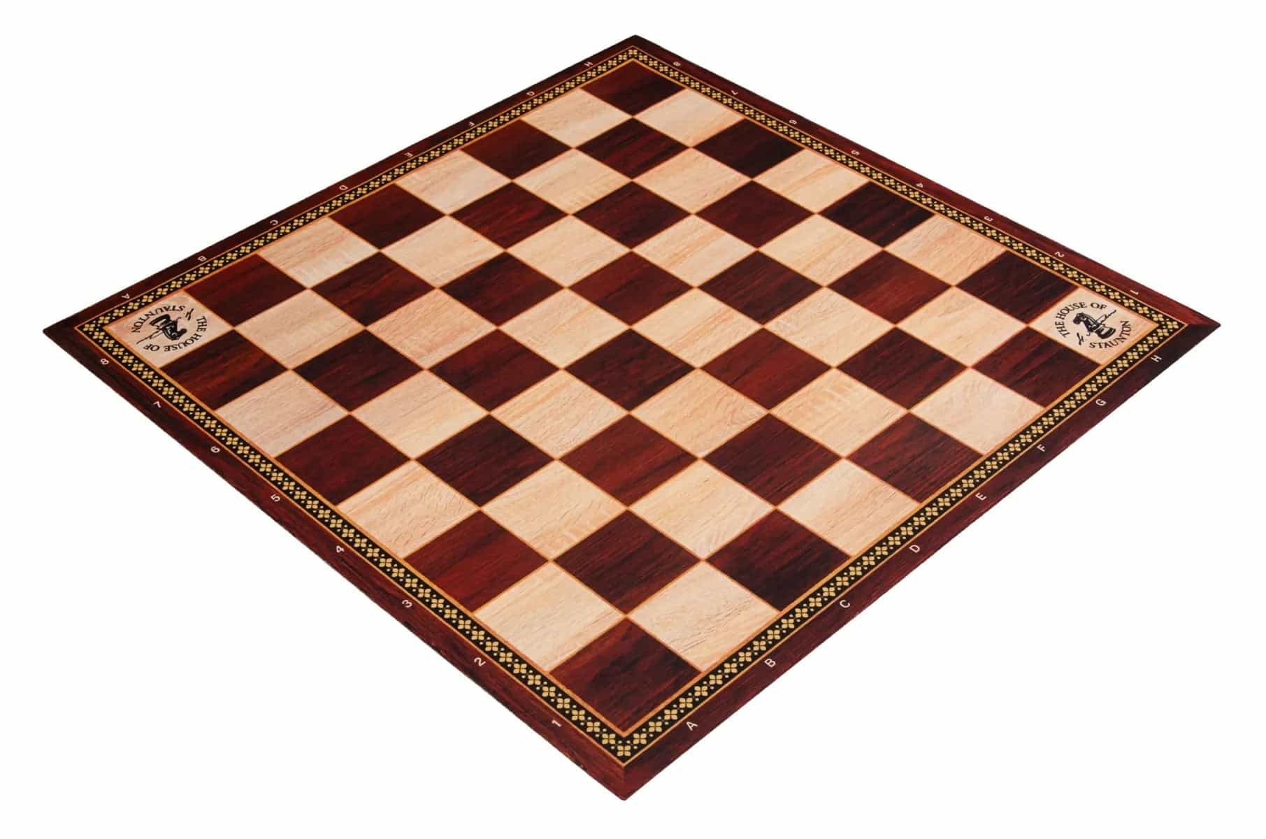 Hos Inlaid - Full Color Thin Mousepad Chess Board