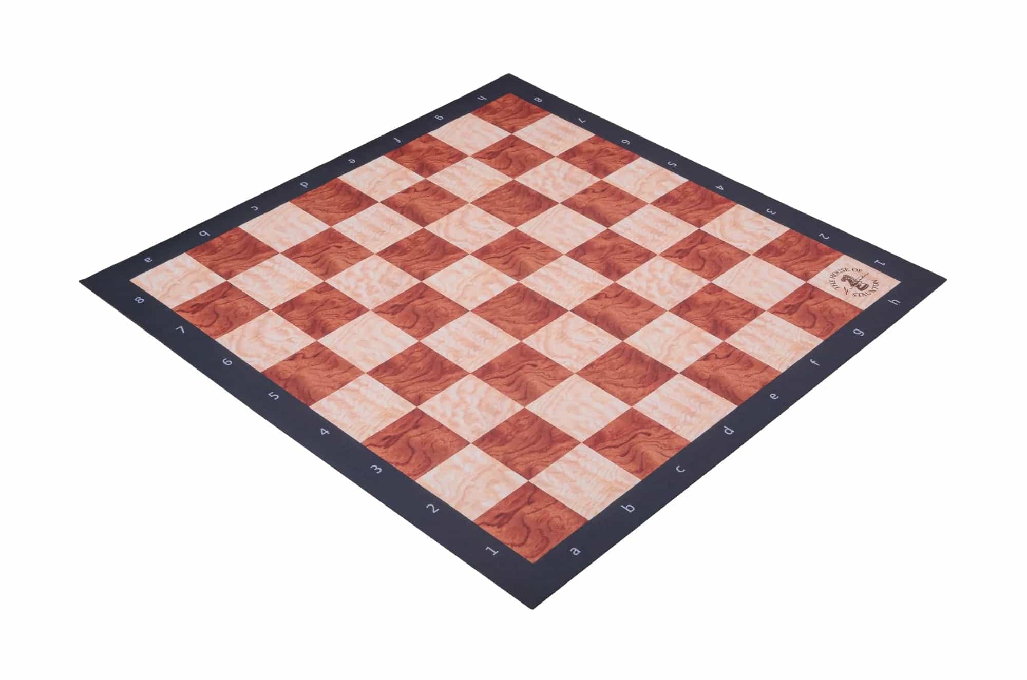 Burled Wood Full Color Thin Mousepad Chess Board