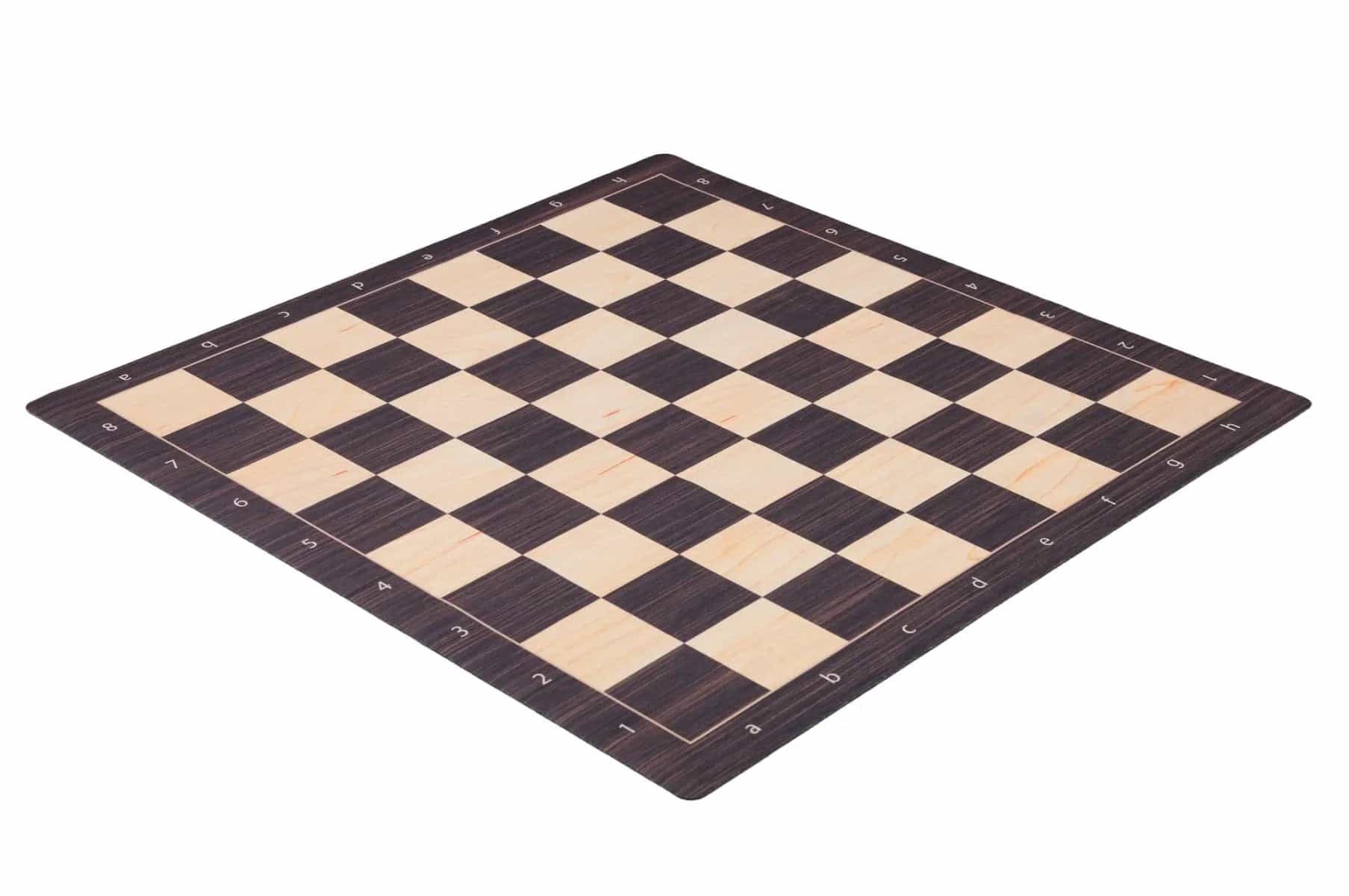 2.25" Wenge Full Color Thin Mousepad Chess Board