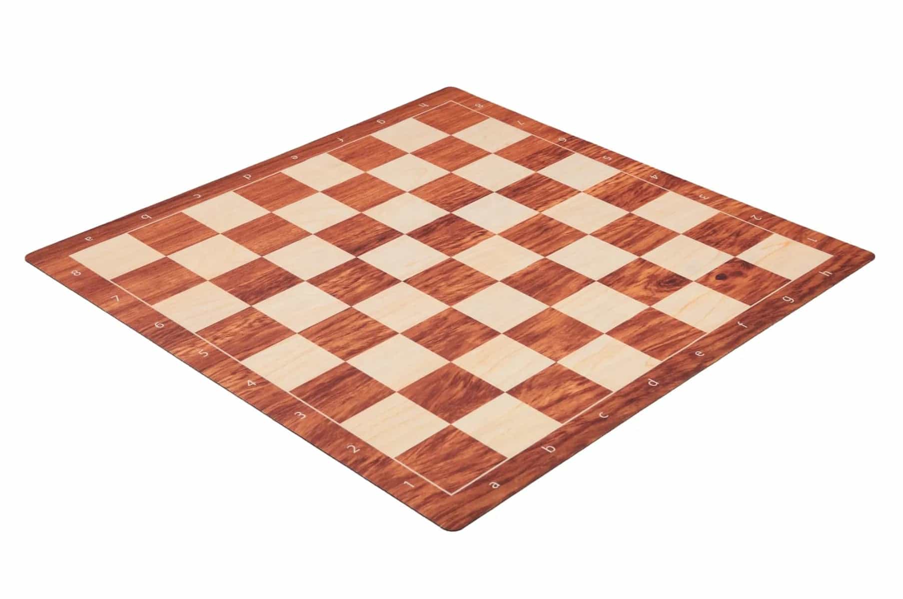 2.25" Mahogany Full Color Thin Mousepad Chess Board