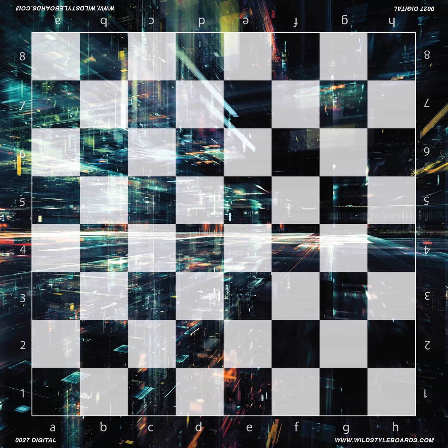 Digital - Full Color Vinyl Chess Board