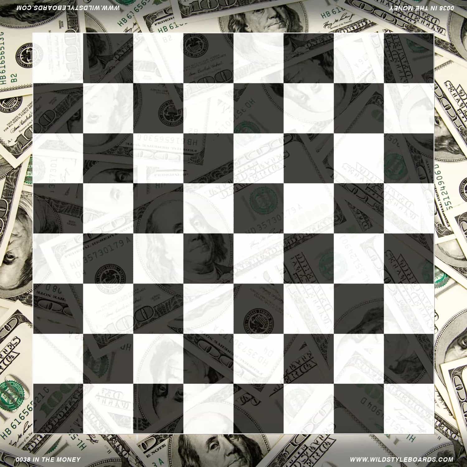 In The Money - Full Color Vinyl Chess Board