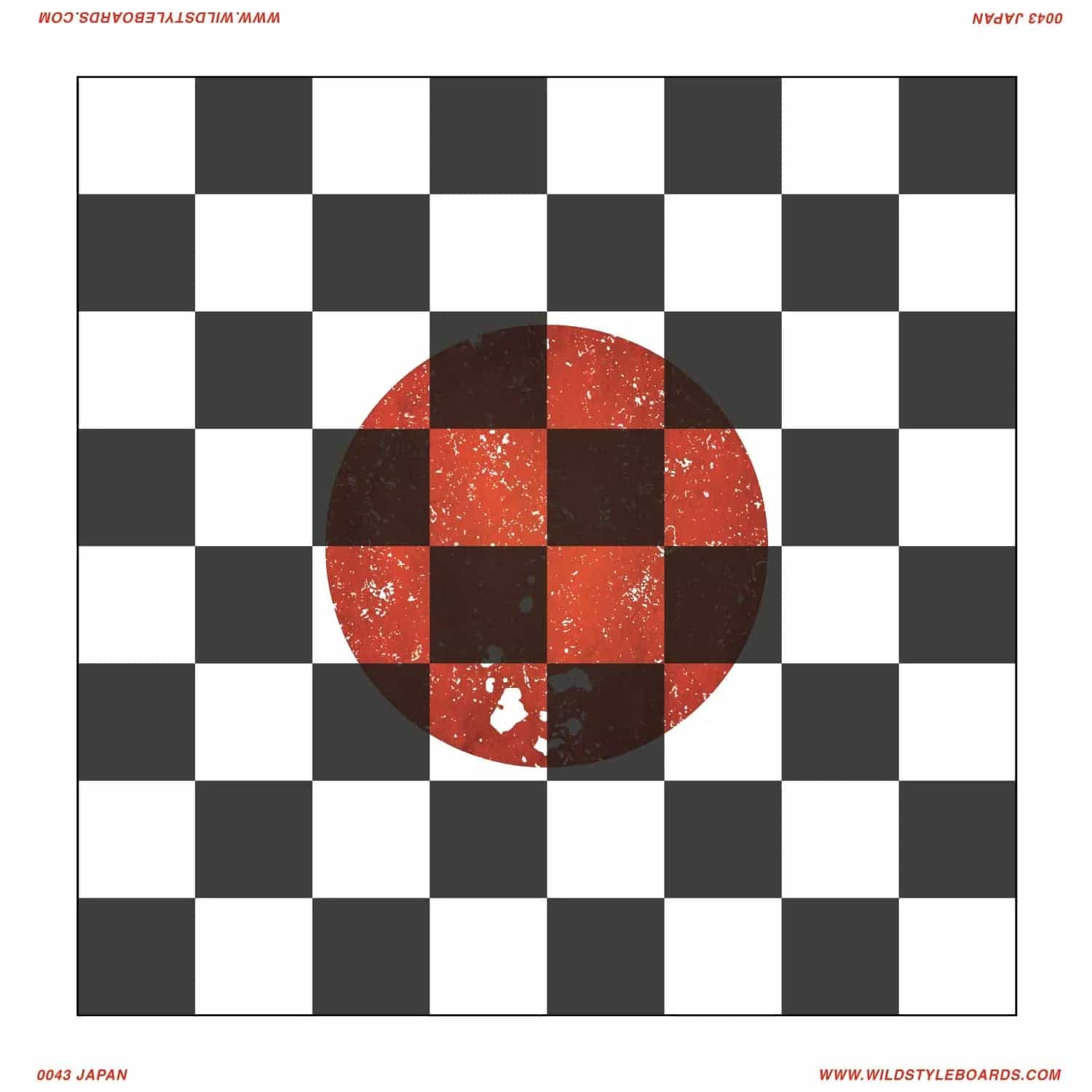 Japan Full Color Vinyl Chess Board