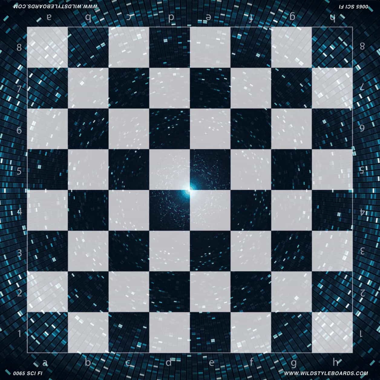 Sci Fi - Full Color Vinyl Chess Board