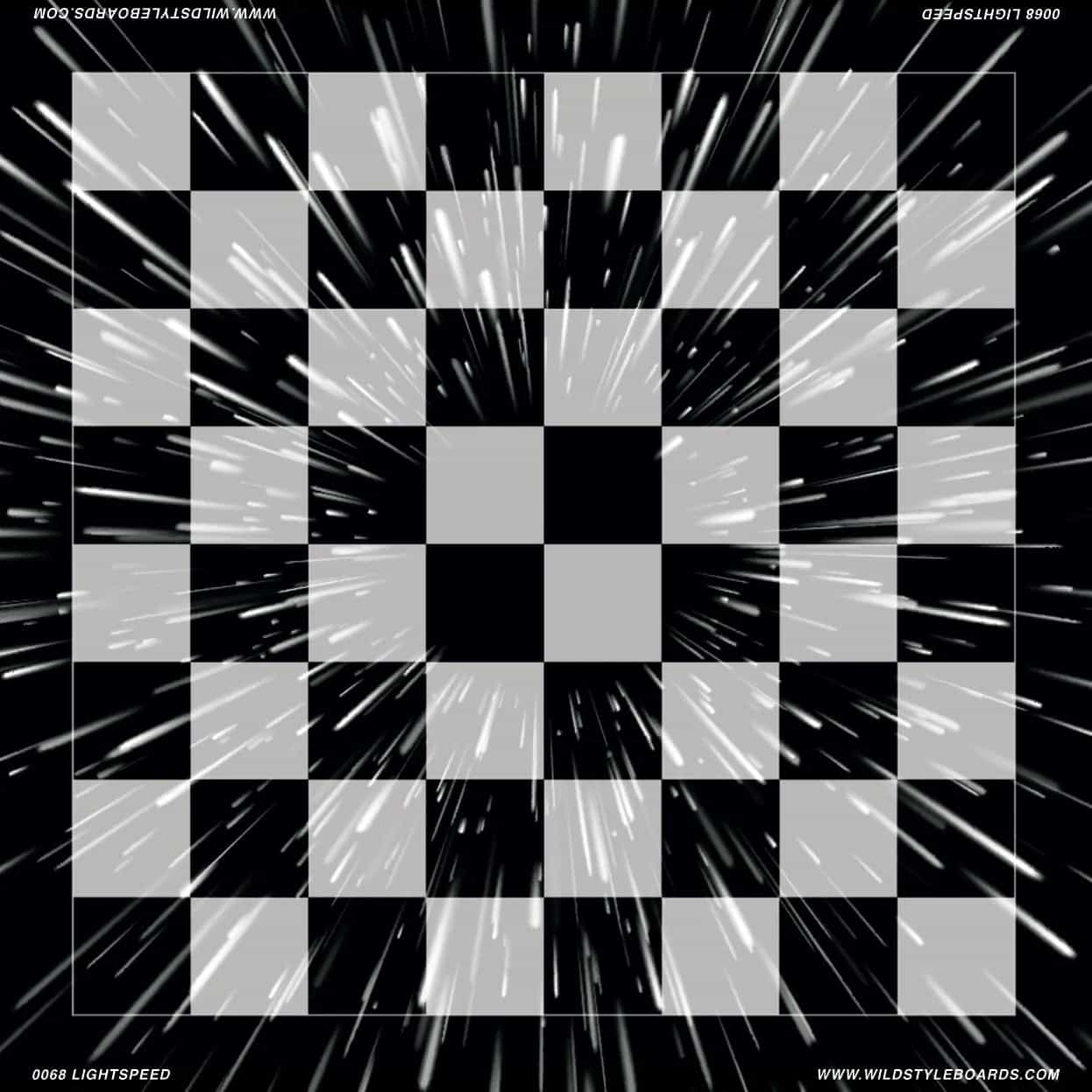 Lightspeed Full Color Vinyl Chess Board