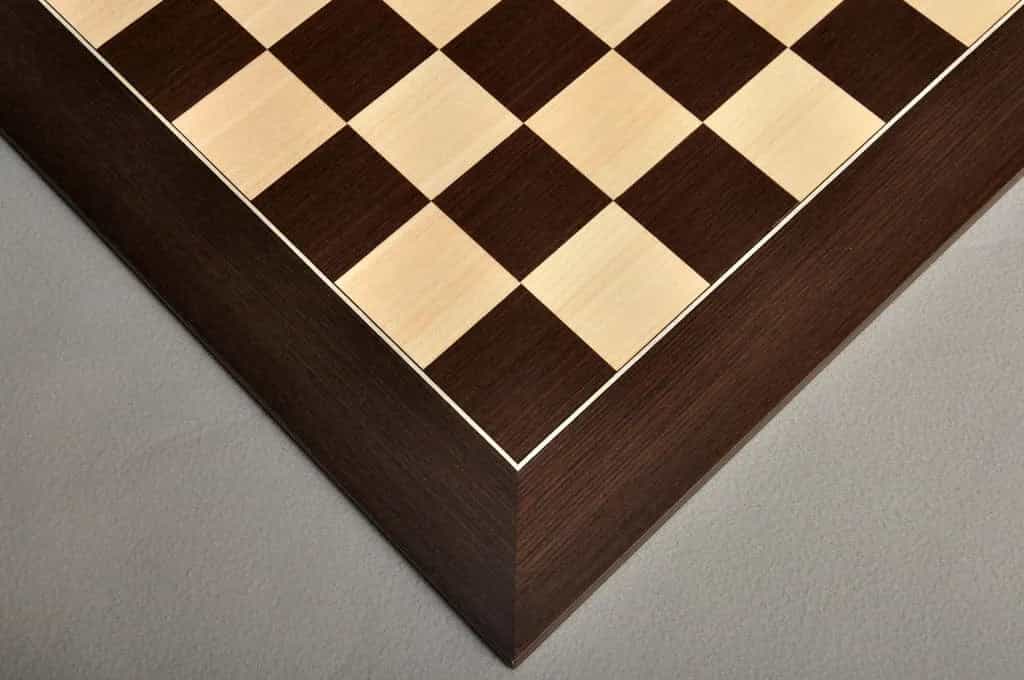 Wenge And Maple Standard Traditional Chess Board