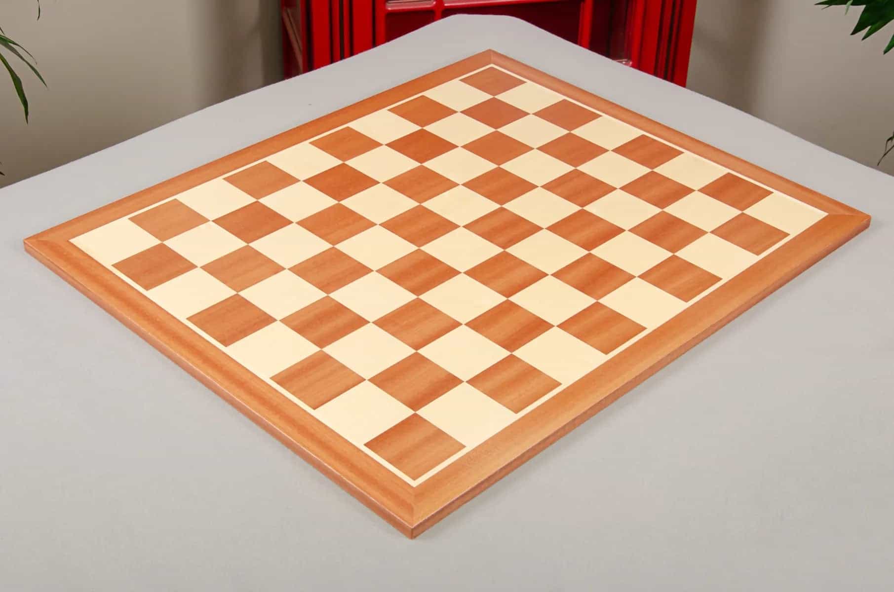 Capablanca Chess Edition Wooden Tournament Chess Board