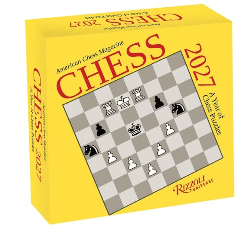 Chess 2027 Day-To-Day Calendar: A Year Of Chess Puzzles