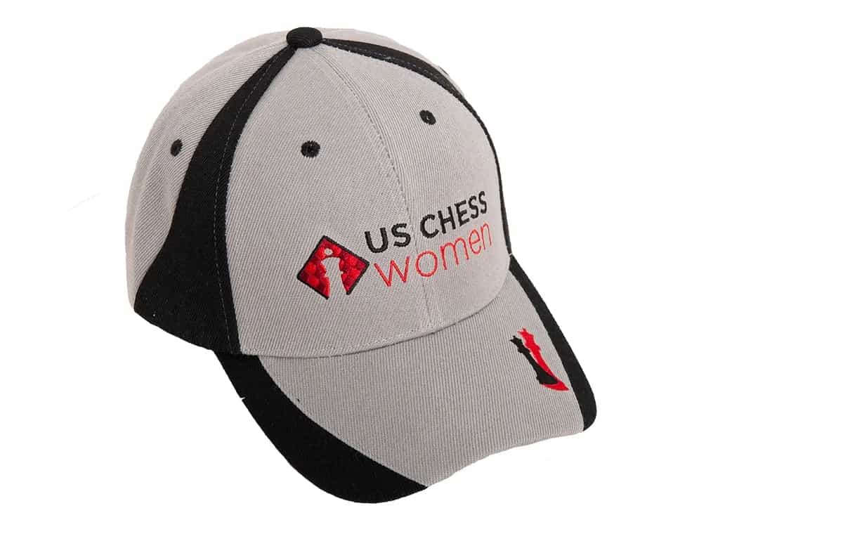 Us Chess Women Baseball Hat - Gray & Black