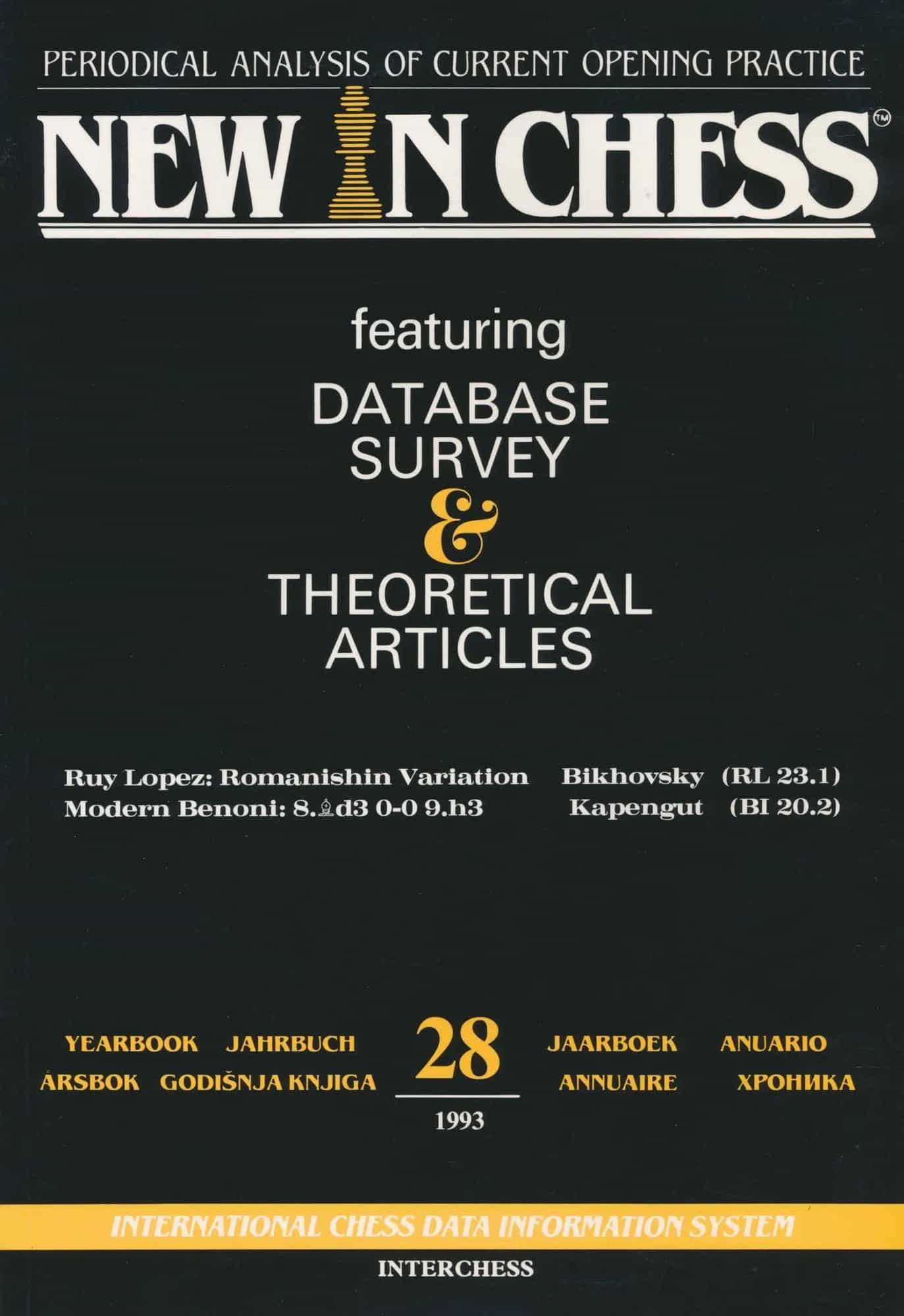 Nic Yearbook 28 Paperback Edition