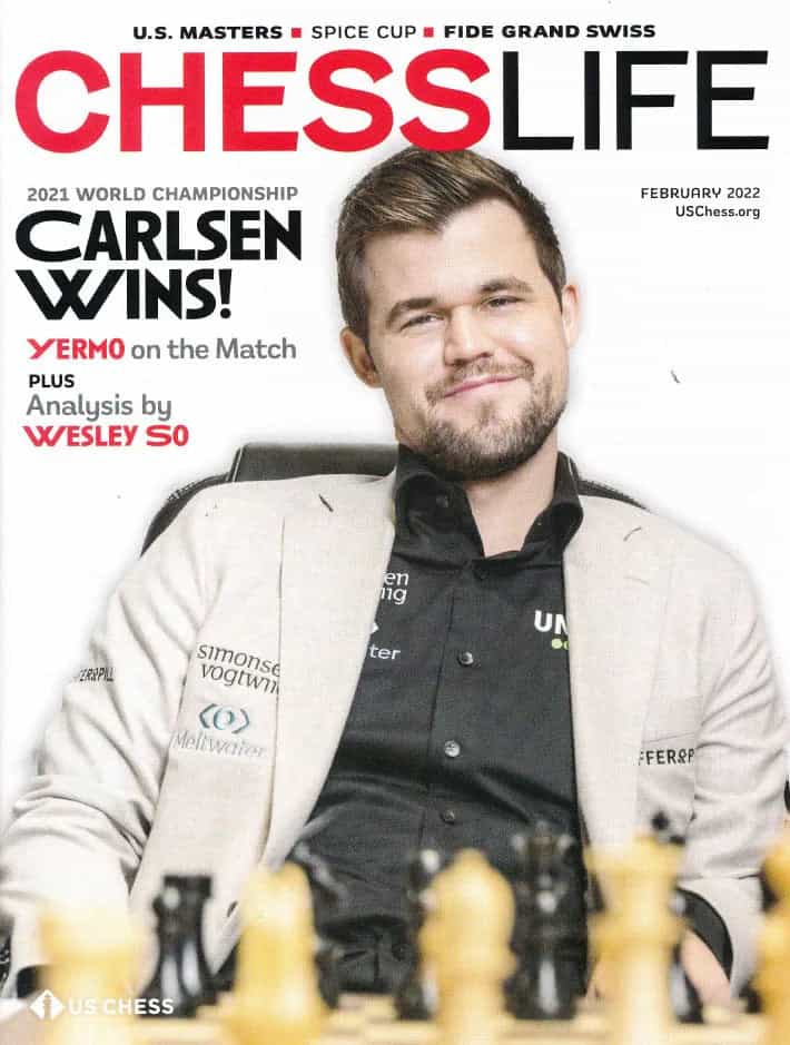 Clearance - Chess Life Magazine - February 2022 Issue