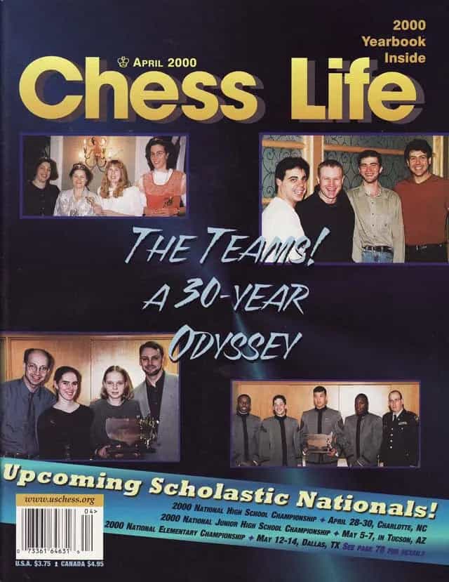Clearance - Chess Life Magazine - April 2000 Issue