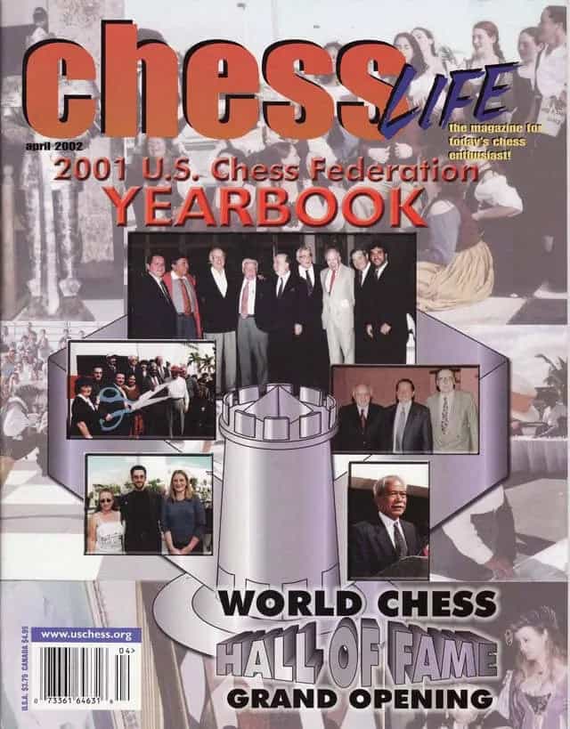 Chess Life Magazine April 2002 Issue