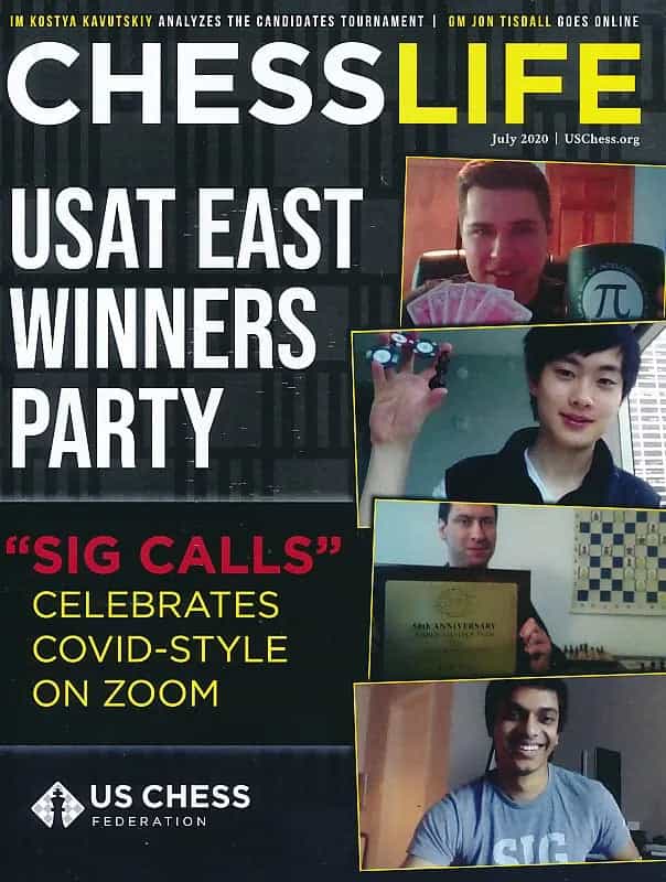 Chess Life Magazine July 2020 Issue