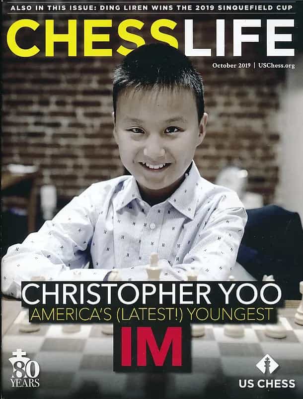 Clearance - Chess Life Magazine - October 2019 Issue