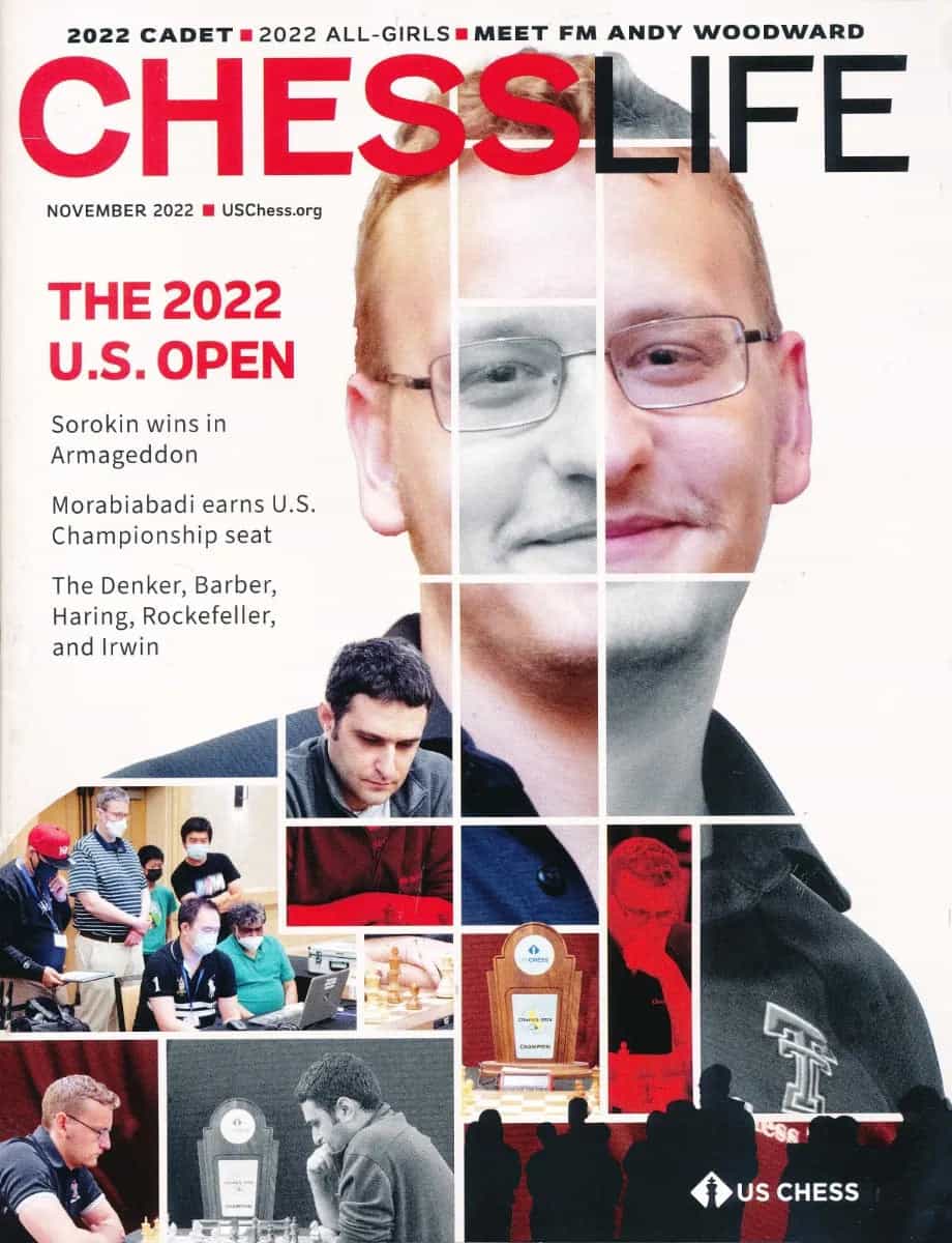 Clearance - Chess Life Magazine - November 2022 Issue
