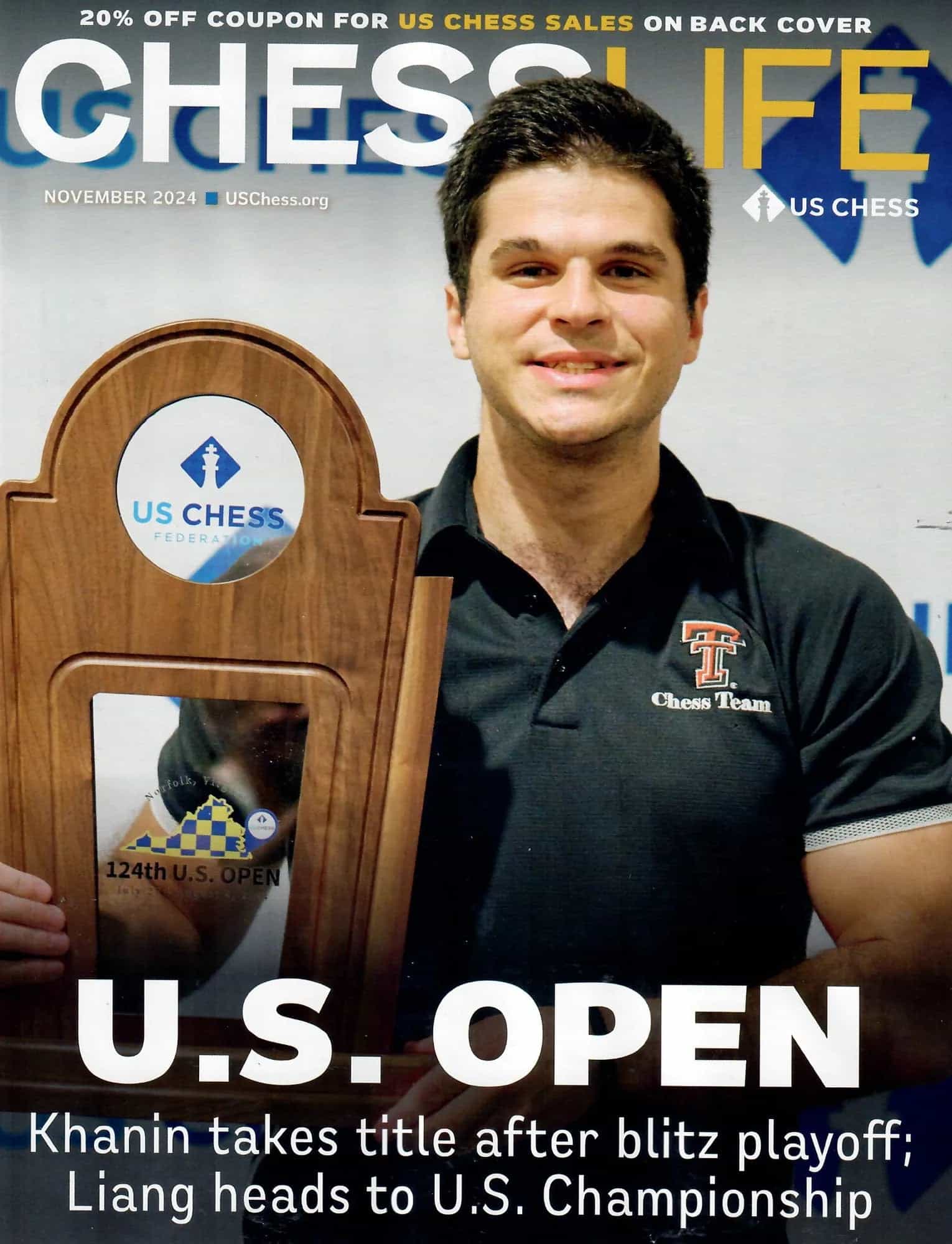 Clearance - Chess Life Magazine - November 2024 Issue