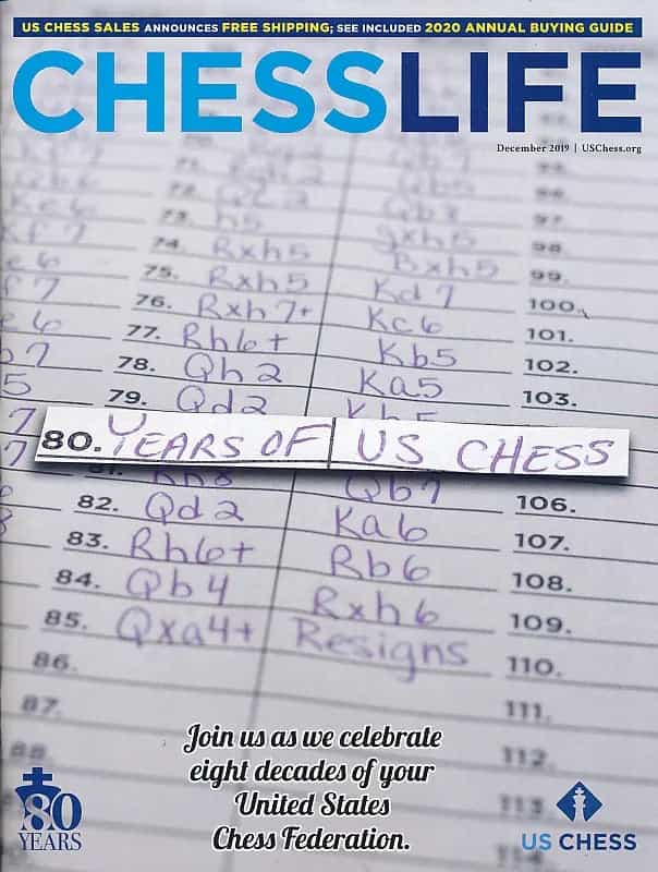 Chess Life Magazine – December 2019 Issue