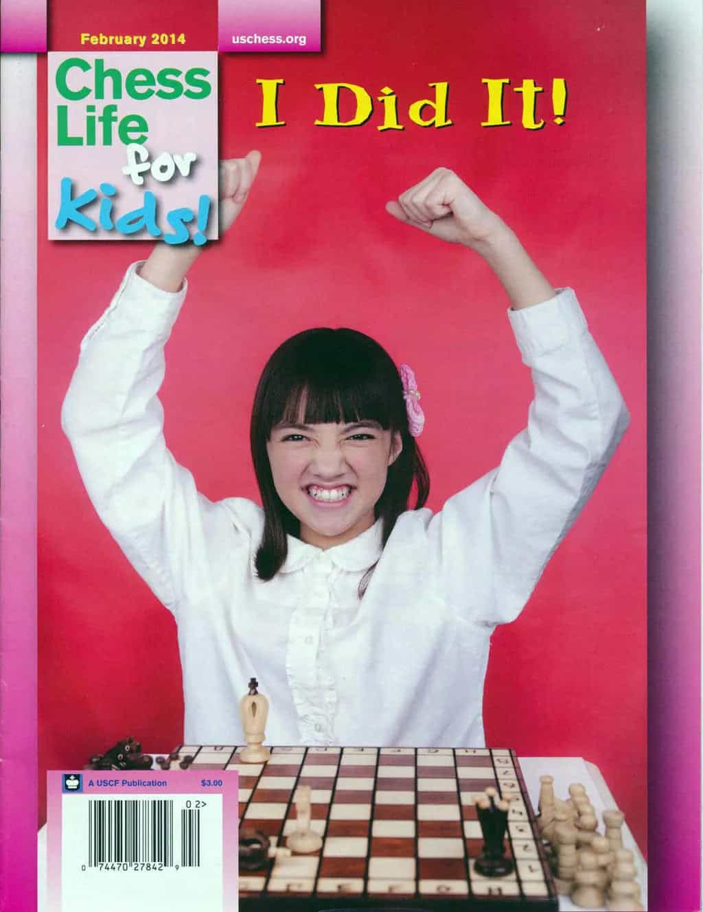Clearance - Chess Life For Kids Magazine - February 2014