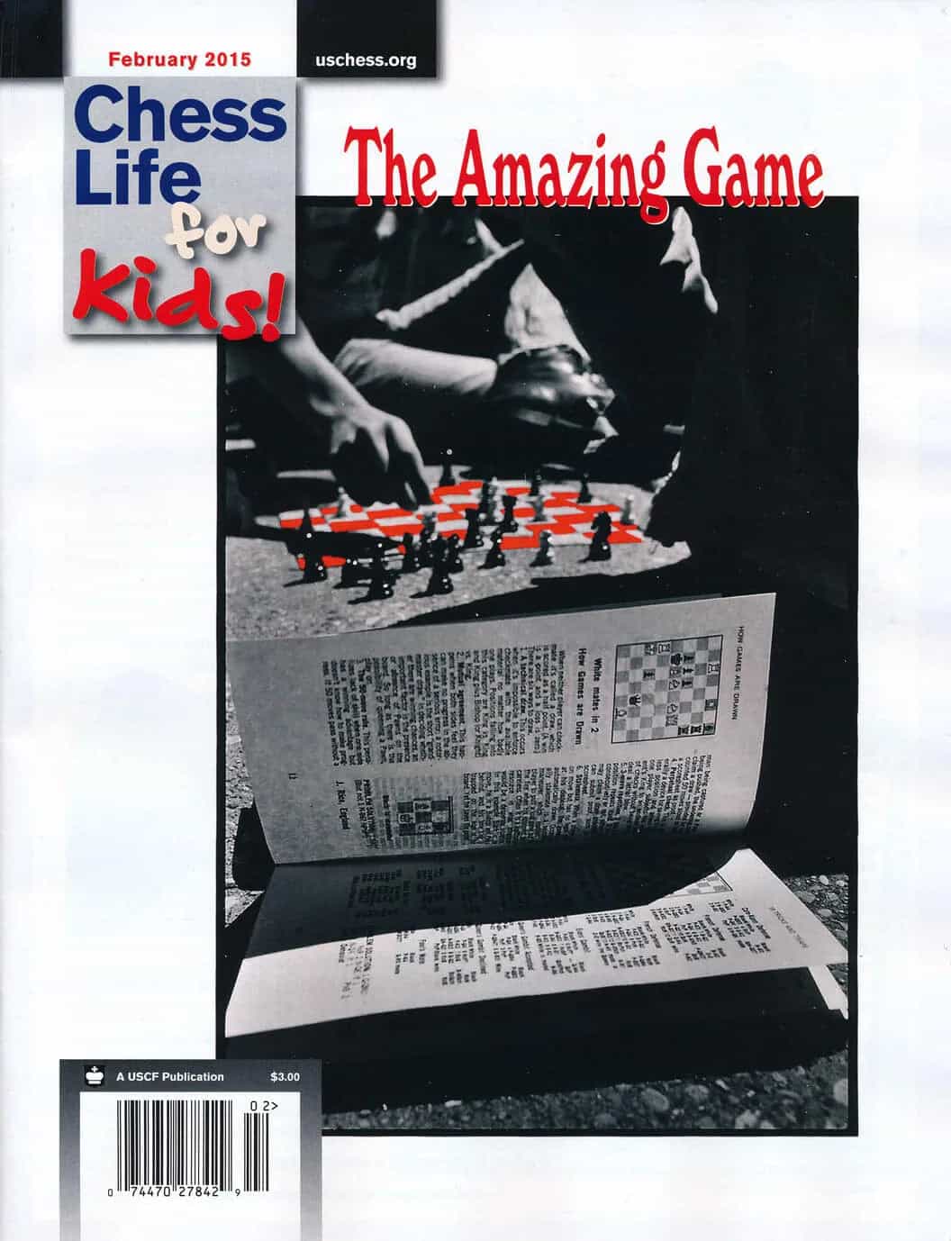 Clearance - Chess Life For Kids Magazine - February 2015 Issue
