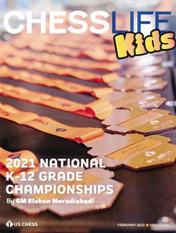 Chess Life For Kids Magazine - February 2022 Issue