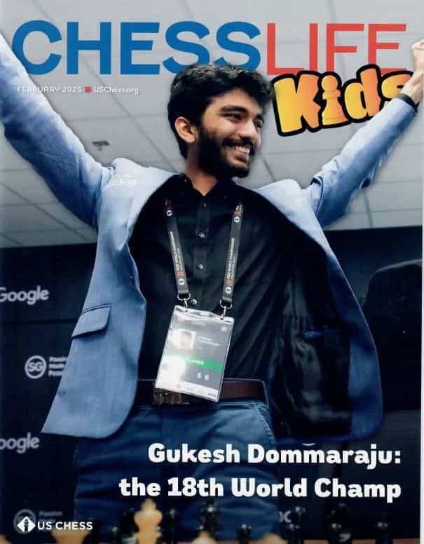 Chess Life For Kids Magazine - February 2025 Issue