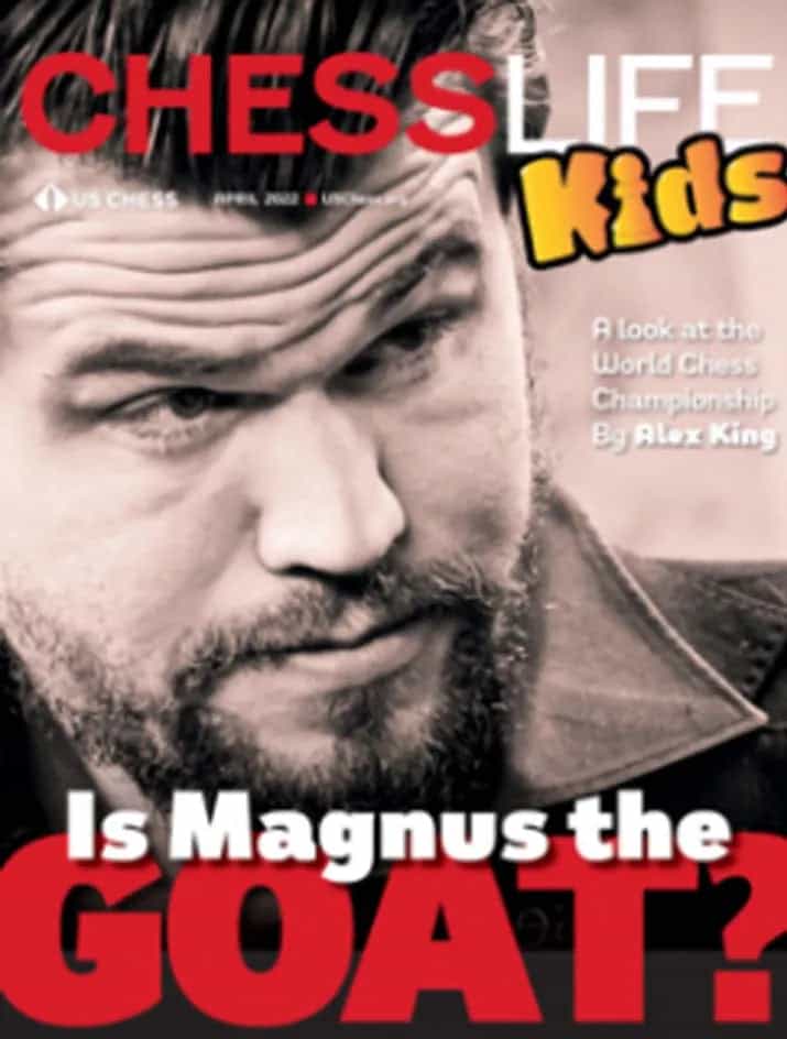Clearance - Chess Life For Kids Magazine - April 2022 Issue