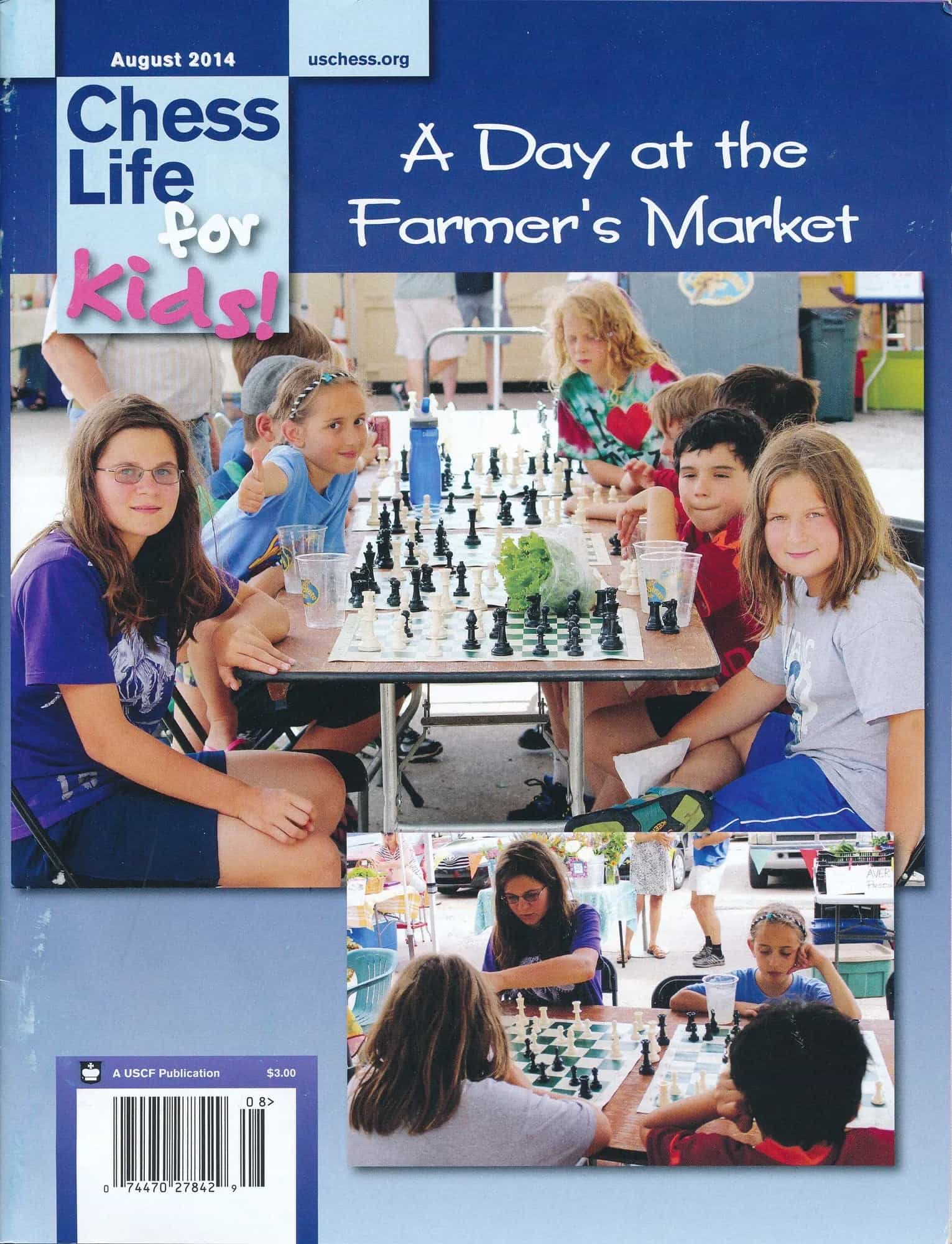 Chess Life for Kids Magazine: August 2014 Issue