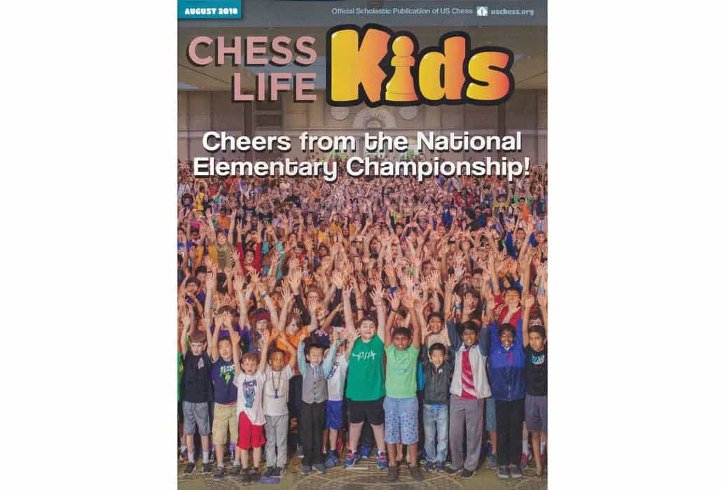 Chess Life For Kids Magazine August 2018 Issue