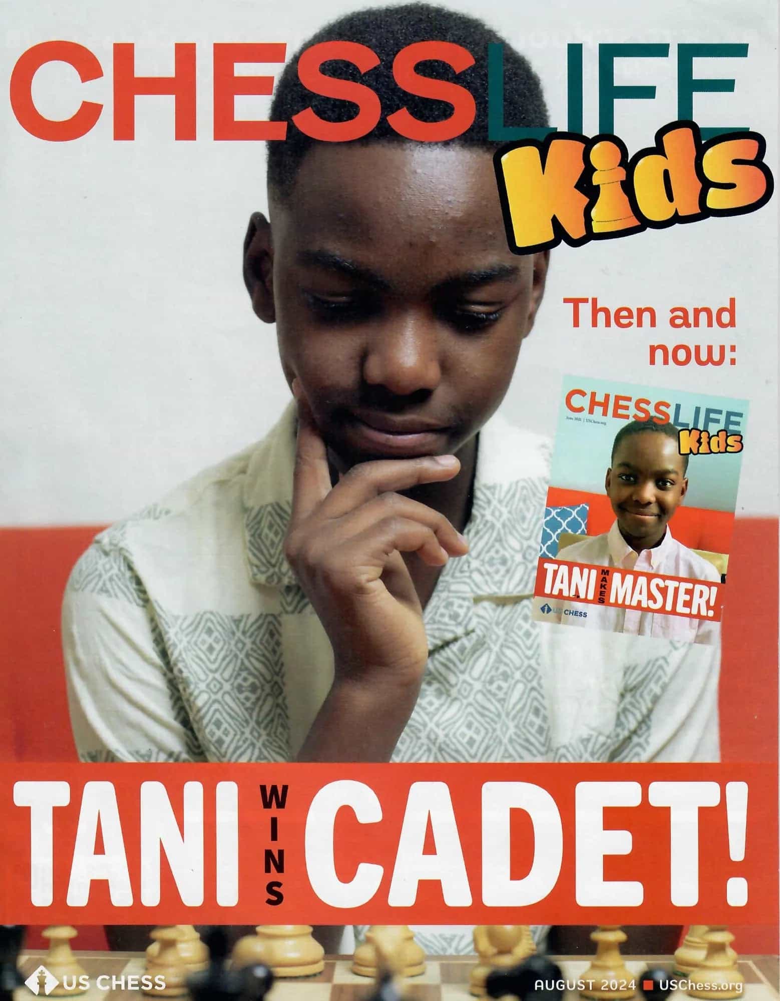 Chess Life For Kids Magazine - August 2024 Issue
