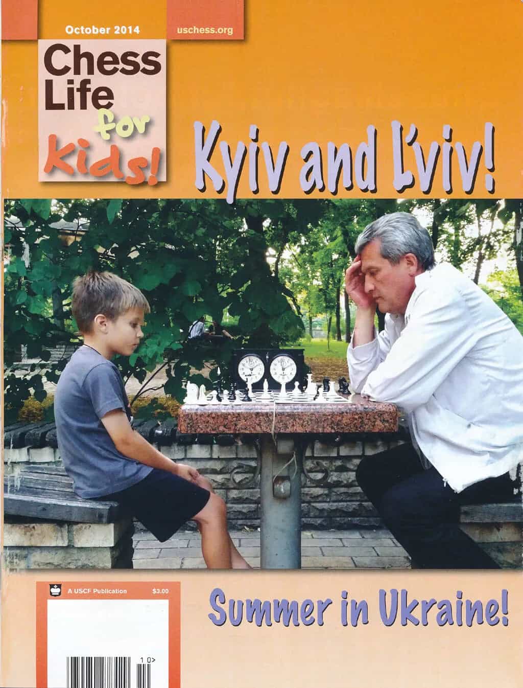 Clearance - Chess Life For Kids Magazine - October 2014 Issue