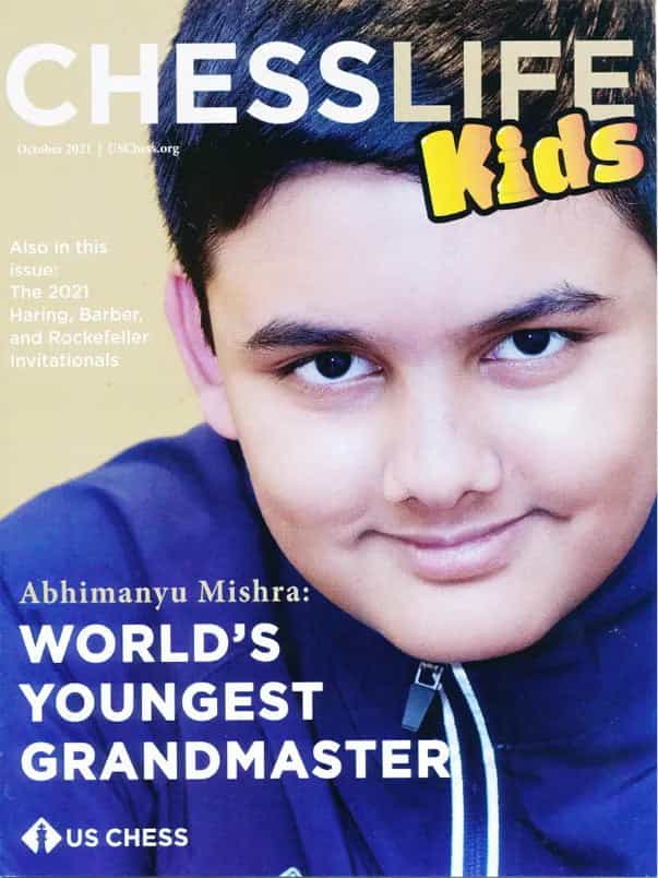Clearance - Chess Life For Kids Magazine - October 2021 Issue
