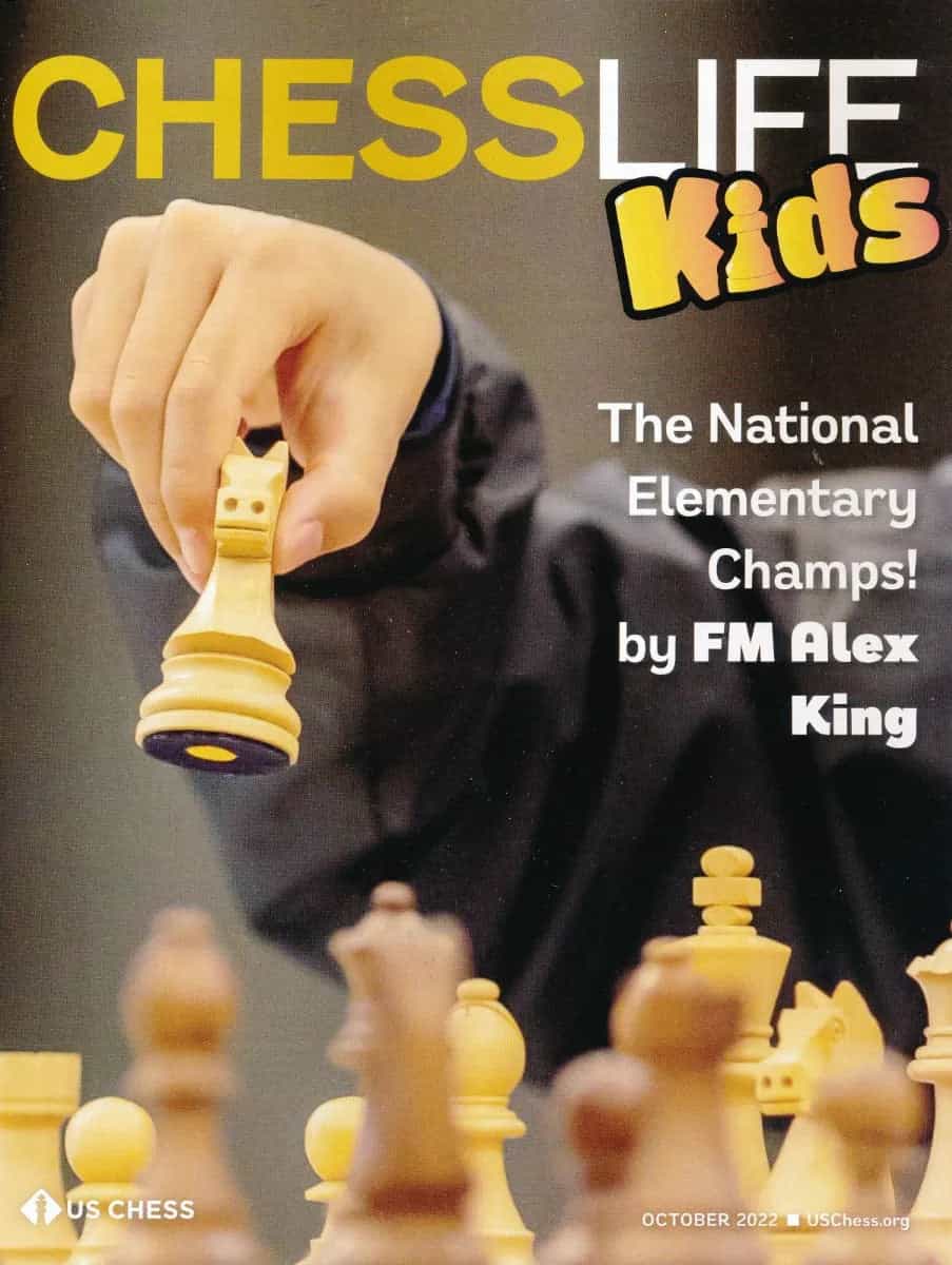 Clearance - Chess Life For Kids Magazine - October 2022 Issue