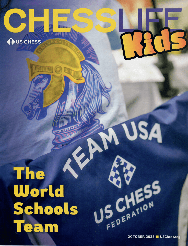 Chess Life For Kids Magazine - October 2025 Issue