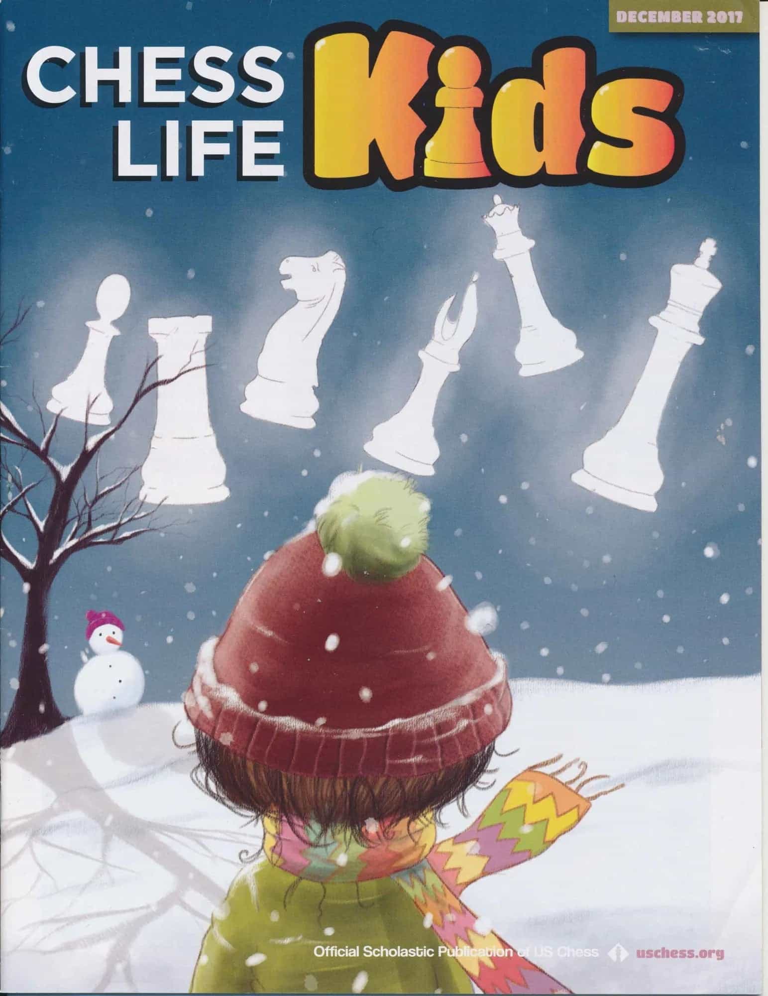 Clearance - Chess Life For Kids Magazine - December 2017 Issue